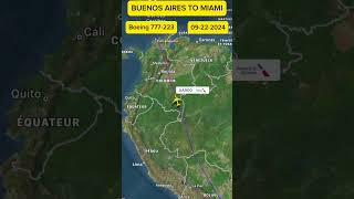 Buenos Aires to Miami 8 Hours Flight with American Airlines [upl. by Junie]