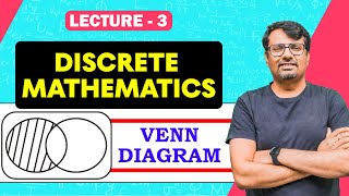 Discrete Mathematics Lecture 3  VENN DIAGRAM Concept  Principle of Inclusion amp Exclusion By GP Sir [upl. by Eddina286]