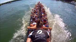 DKV Drachenboot Mixed Nationalteam Deutschland 2018 ballert einen raus [upl. by Aivax]