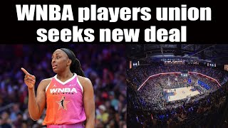 WNBA Players Fight for Bigger Paychecks Major Contract Shakeup [upl. by Nalor925]