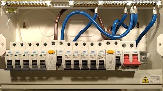 A look inside a British home electrical panel [upl. by Zahara352]