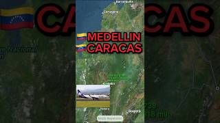 ✈️VUELO 🇨🇴MEDELLIN 🇻🇪CARACAS flightradar24 aviation caracas colombia venezuela wingo trip [upl. by Ruth95]