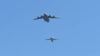 RAF100 Practice Flypast over RAF Cranwell [upl. by Garcon]