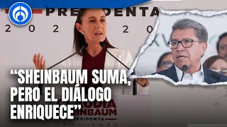 Monreal niega que Morena en el Congreso sea el brazo ejecutor de AMLO y Sheinbaum [upl. by Erina329]