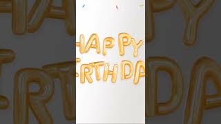 Happy Birthday To You Song  Best Birthday Watsapp Status shortsvideo2024 [upl. by Nylyoj]