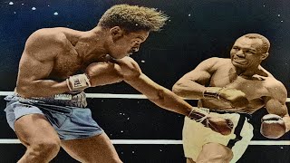 Ezzard Charles vs Jersey Joe Walcott II  Full Fight in Color 731951 [upl. by Ahsiemak252]