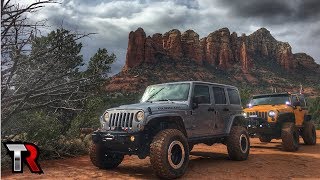 Sedona OffRoad  Broken Arrow Trail Soldiers Pass Schnebly Hill Red Rock Powerline [upl. by Mareld353]