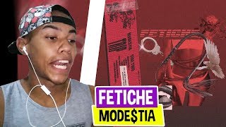 MODETIA  Fetiche Lyric Video Prod Kizzy  REACT TRANKS [upl. by Howard351]