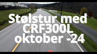 Stølstur crf300l okt 24 [upl. by Griffy]