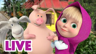 🔴 LIVE Maşa İle Koca Ayı 🙌 Hayırlı İşler Bürosu 🤗🏢 Masha and the Bear [upl. by Novah]