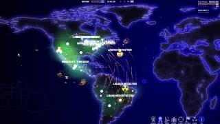 DEFCON Gameplay part 6  USA vs South America [upl. by Htieh]