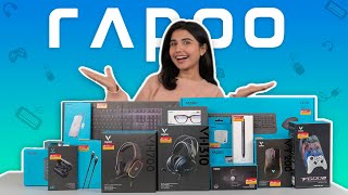 Must Have TECH ACCESSORIES  8 Best RAPOO Unboxing amp Review [upl. by Akemit]