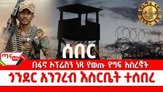 ጣና ግንባር፦ የዐርበኞች መስመር … በፋኖ ኦፕሬሽን ነጻ የወጡ የግፍ እስረኞች፤ ጎንደር አንገረብ እስርቤት ተሰበረ… [upl. by Esra]