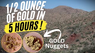 Super Drywasher Finds More Gold Nuggets In Rich Ground [upl. by Wiltz]