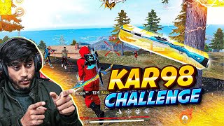 29 FEB Special amp Kar98 challenge in Free Fire Max  Badge99 [upl. by Niuqram]