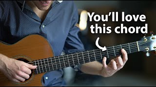 How to Play A Beautiful and Romantic Chord Progression on Fingerstyle Guitar [upl. by Adnol]