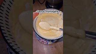 sauce fromagère fait maison sauce fromage cheese shortvideo [upl. by Antipus]