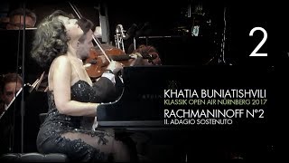 KHATIA BUNIATISHVILI  NUERNBERG  RACHMANINOFF N°2  2nd mov [upl. by Sacksen]