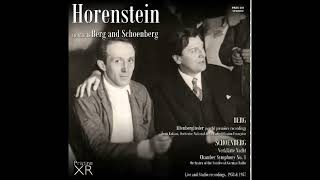 Schoenberg Chamber Symphony no1 SWDR  Horenstein [upl. by Nahtad]