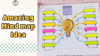 Amazing Mind Map Idea  creative ideas [upl. by Huesman]