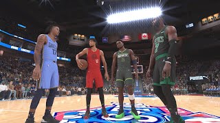 Dunk Contest With The Best Dunkers in NBA 2K25 [upl. by Nlycaj]