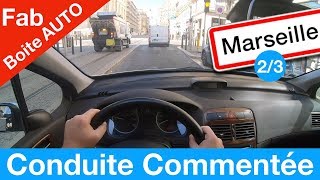 Conduite Commentée en Boite Automatique l 23 [upl. by Shayna975]