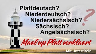 MOIN Plattdeutsch Niedersächsisch — 13 Lektion mit Untertiteln „Die Sprache erklärt“ [upl. by Ynetsed]