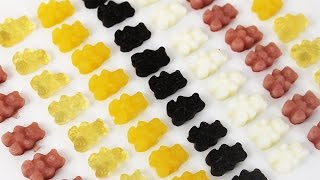 How to Make Healthy Gummy Bears  健康にいい！手作りグミベア [upl. by Brink224]