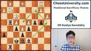 Positional Sacrifices  Vol 1 Pawns  Classic Examples  Historic Games [upl. by Dolloff261]