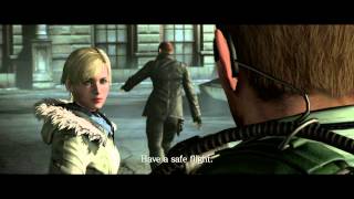 Resident Evil 6 all cutscenes  Seizing the City Chris version [upl. by Mandie]