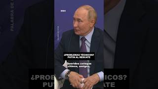 Putin ayuda al vicepresidente chino con problemas de traducción simultáneaputin rusia presidente [upl. by Cornelie]