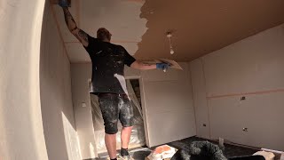 Plasterers BathBristol Applying Lime Renovating Plaster To Damp Walls and RePlastering [upl. by Winebaum]