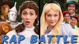 DOROTHY vs ALICE Princess Rap Battle Emily Kinney Ryan McCartan Whitney Avalon explicit [upl. by Risay]