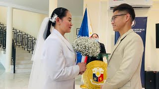 Wedding Ceremony Philippine Embassy Qatar [upl. by Fanni]