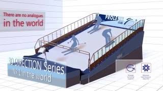 Indoor ski slopes simulator for skiing indoor endless ski slopes  ski simulator [upl. by Karina]