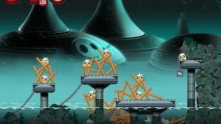 Angry Birds Star Wars 2 Level P48 Rise of the Clones 3 Star Walkthrough [upl. by Nalek]