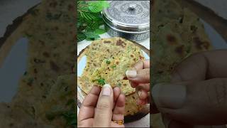 Super Flaky Chatpata Dhaniya Masala Paratha Recipe In 5 Minutes Only paratha food [upl. by Midge]