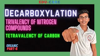 DecarboxylationOrganic Chemistry series part 5KEAMNEETJEE MAINS [upl. by Giacopo119]