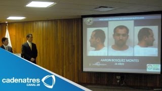 Detienen a líder de la banda de secuestradores quotLos gitanosquot [upl. by Rednal441]