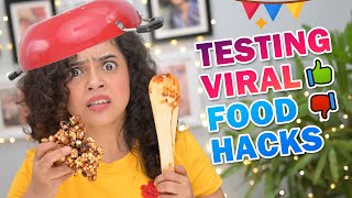 🤣DURGA PUJA VIRAL 🍦🍉FOOD HACKS Testing amp Shopping   Honest Review Ep 9  Wonder Munna Unplugged [upl. by Langelo]