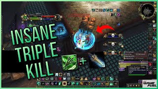 INSANE TRIPLE KILL  91 PvP WoW Highlights 29 [upl. by Acessej209]