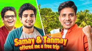 Samay Raina Offered me a FREE MALDIVES TRIP [upl. by Adlee]