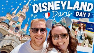 DISNEYLAND PARIS 2024 🏰 DAY 1 • Disneyland Hotel 1st Impressions amp NEW Drone Show ✨ Summer Vlog 🇫🇷 [upl. by Early]