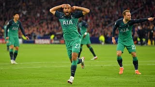 Lucas Moura Tottenham Champions League HATTRICK vs Ajax  INSANE COMEBACK [upl. by Cullen977]