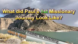 Pauls First Missionary Journey [upl. by Othilia149]