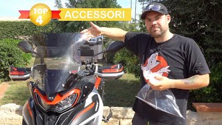 TRK 702X  Video 3  TOP 4 ACCESSORI [upl. by Anelem]