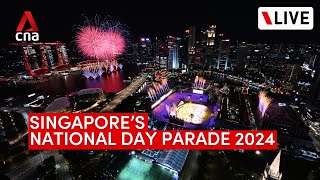 LIVE HD NDP 2024 Singapore celebrates 59th birthday with National Day Parade [upl. by Maxentia]