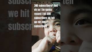 im ganna record wer 300 subscribers on tell we hit 300 subscribers AvrilWatee [upl. by Hanser112]