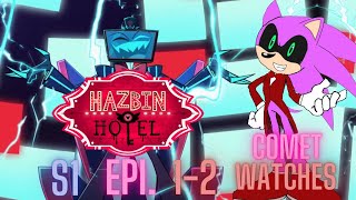 Returning to Hell  Comet watches Hazbin Hotel Season 1 Epi 12 [upl. by Innad]