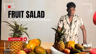 fruit salad recipe😋🤤 food cute [upl. by Anirt]